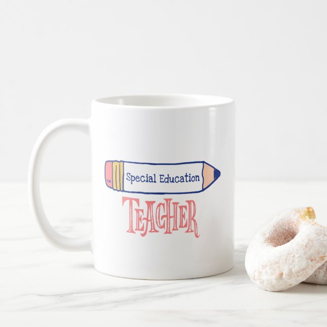 Speciell utbildningslärarpenndesign kaffemugg (Med munk)