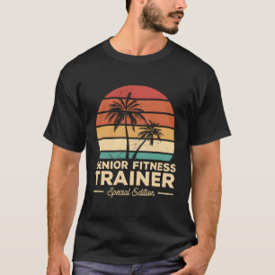 Speciell utgåva av vintage Senior Fitness Trainer T Shirt