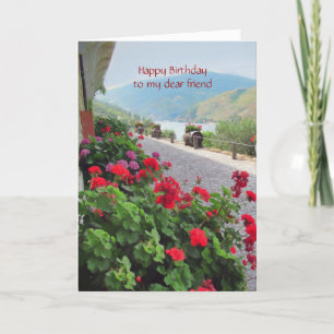 Speciell vän en underbar Grattis på födelsedagen Kort