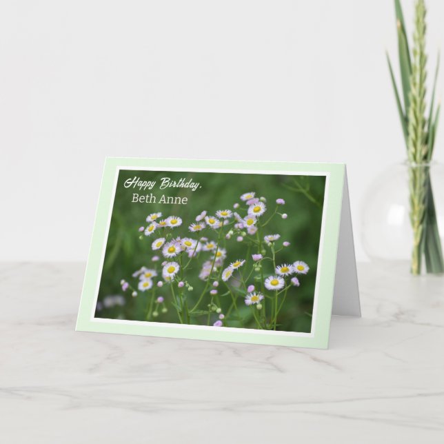 Speciell Vänskap födelsedag Helgkort (Framsida)