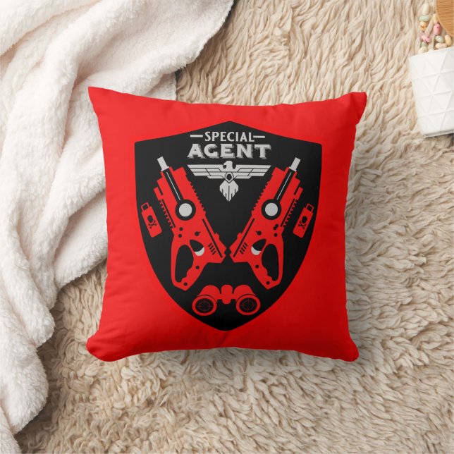 Speciella Agent Kid Kudde (Filt)