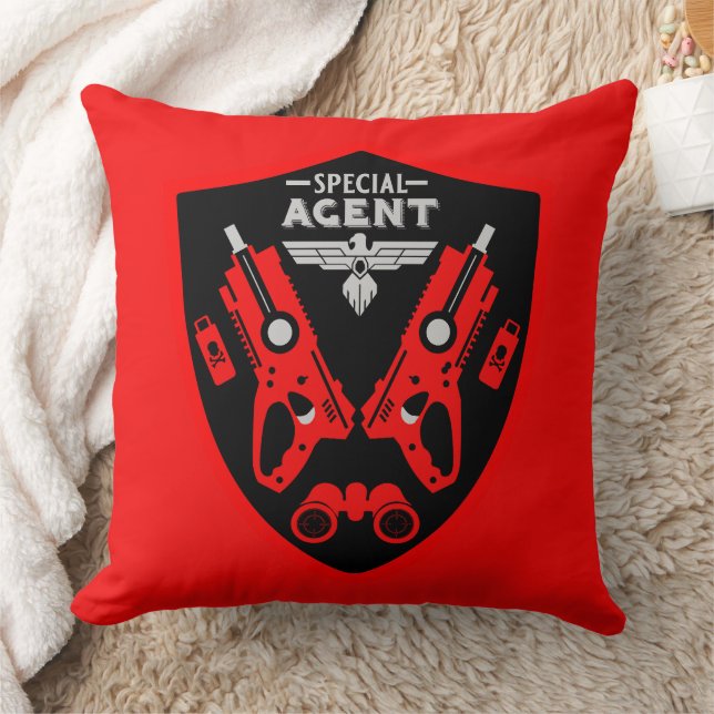 Speciella Agent Kid Kudde (Filt)