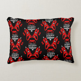 Speciella Agent Kid Prydnadskudde