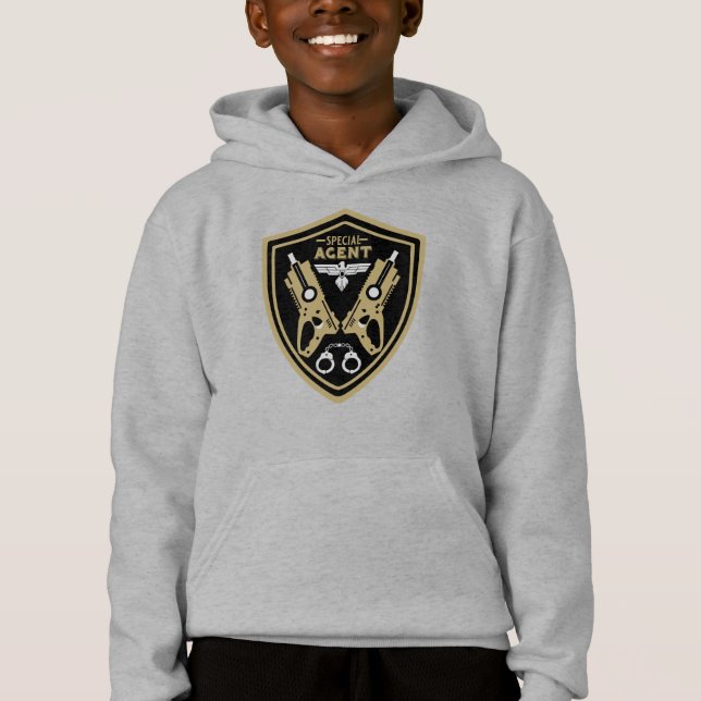 Speciella Agent Kid T Shirt (Framsida)