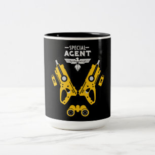 Speciella Agent Kid Två-Tonad Mugg
