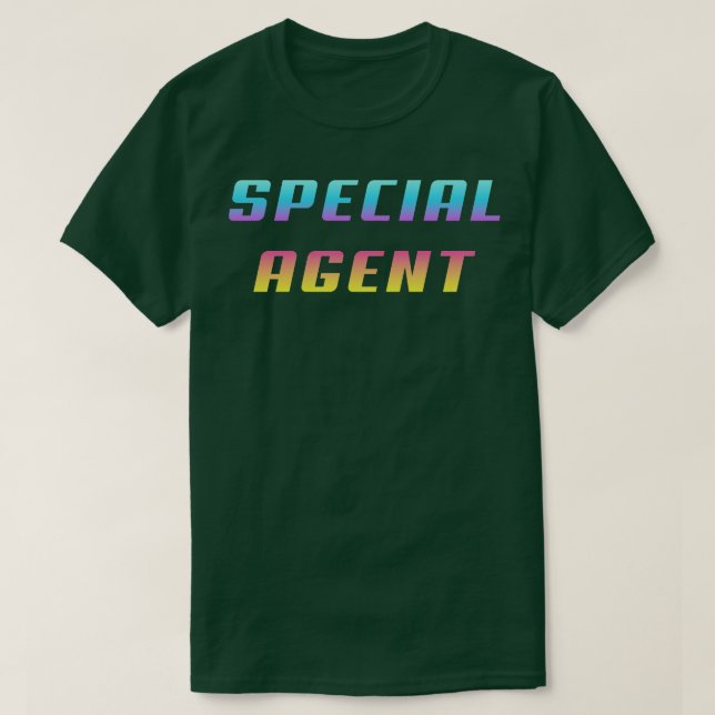 Speciella Agent-området T Shirt (Design framsida)
