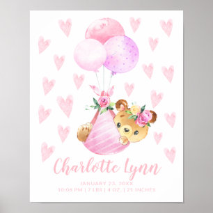 Speciella Baby-stationer för leveransstork Poster