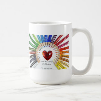 Speciella behov älskar färgmuggen kaffemugg
