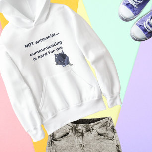 Speciella behov av blåräv kawaii stil t shirt