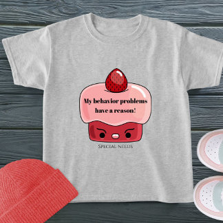 Speciella beteendeproblem frustrerad cupaka t shirt