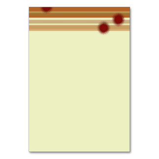 SPECIELLA BORD CARD Artist skapat Crystal shades Bordsnummer