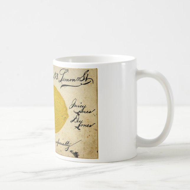 Speciella citroner -1897 kaffemugg (Höger)
