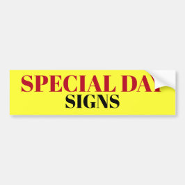 SPECIELLA DAGTECKENundertecknar/sticker/MAGNET Bildekal