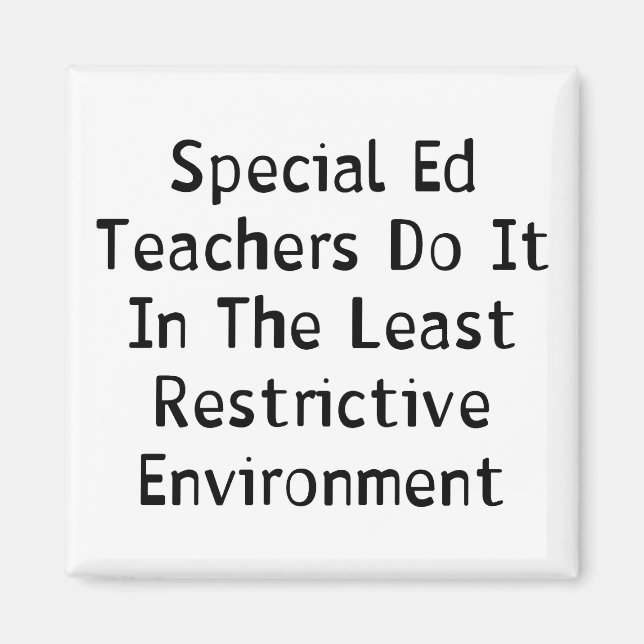 Speciella Ed Teacher Magnet (Framsidan)