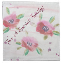 Speciella familjen Trasa Napkin
