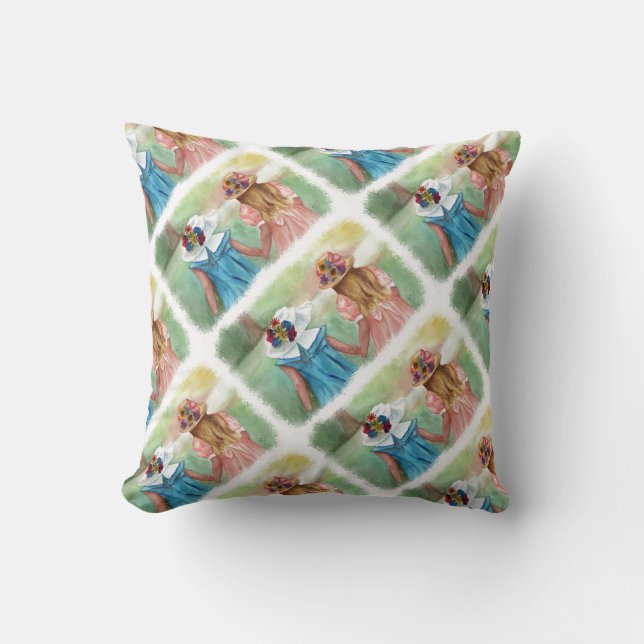 SPECIELLA FLICKVÄNNER KUDDE (Framsida)