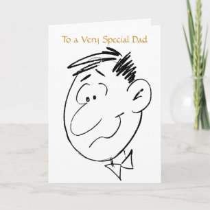 Speciella födelsedagen Pappa Kort