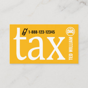 Speciella Gult Taxi Brev-i-signalström Visitkort