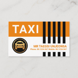 Speciella Hackney Carriage Linjer Visitkort