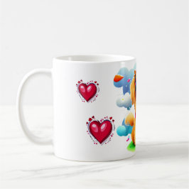 Speciella hjärtdagen kaffemugg