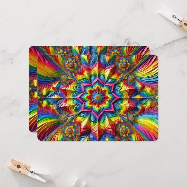 Speciella inbjudningar med HGBTQ-design (Fram/Back In Situ)