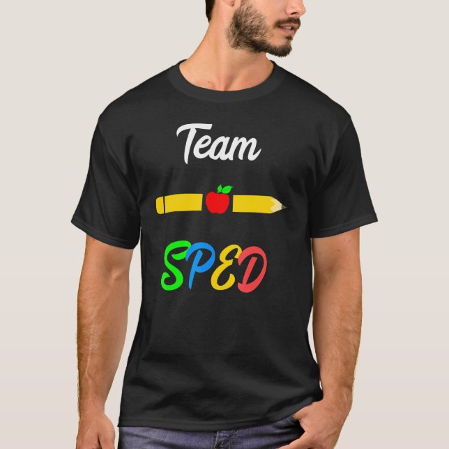 Speciella lärardagen för lärarteamets bedömning t shirt (Framsida)
