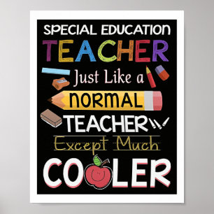 Speciella lärare Poster
