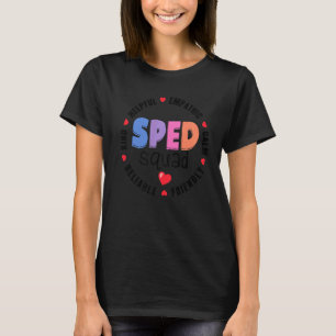 Speciella lärare SPED Speciell Ed Crew SPE T Shirt
