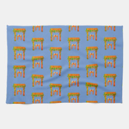 speciella Lycklig Sukkot Kitchen Towel Kökshandduk