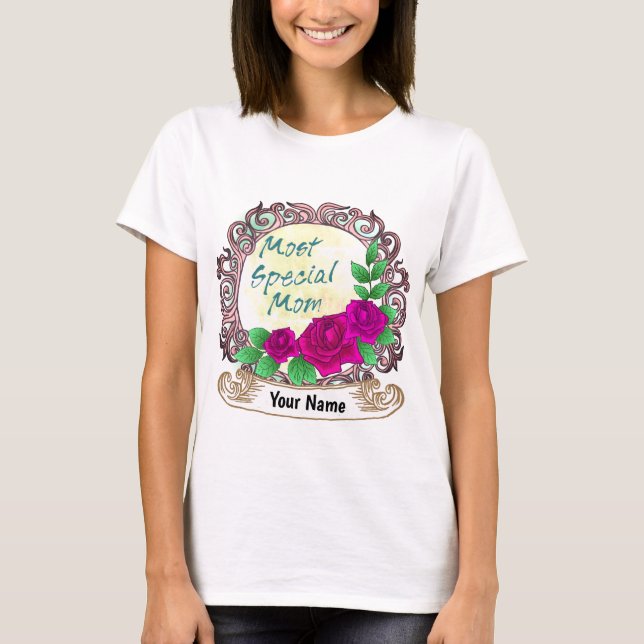 Speciella Mamma T Shirt (Framsida)