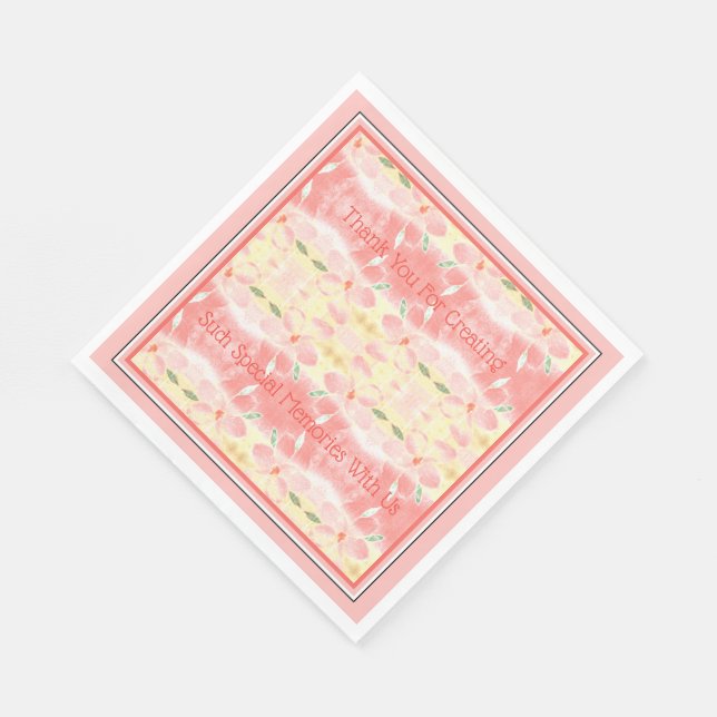 Speciella minnen pappersservett (Hörn)