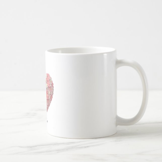 Speciella Mors dag-Fantastisk-blomma Kaffemugg (Höger)