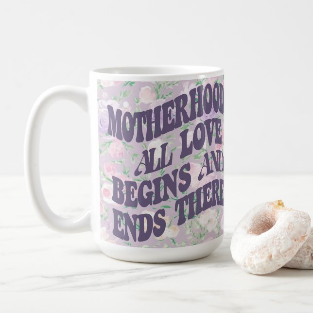 Speciella Mors dag med Heartfiltsoffert Kaffemugg (Med munk)