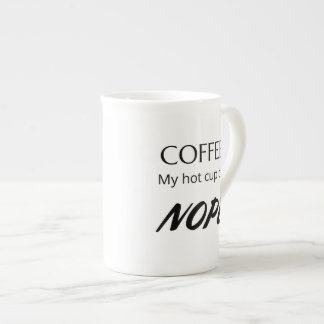 Speciella mugg för en underbar gåva till kaffemiss benporslin mugg