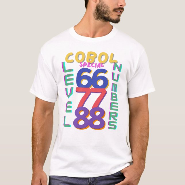 Speciella nivåer för kodprogrammering t shirt (Framsida)