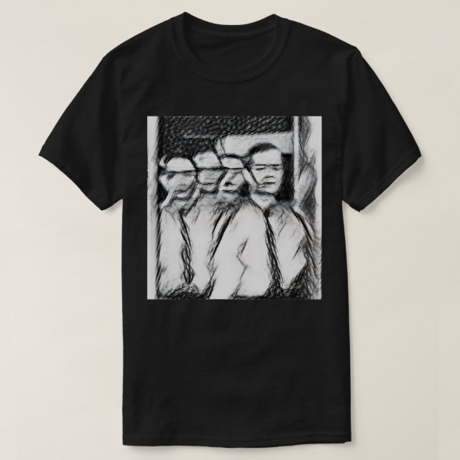 Speciella nuvarande tyska Coolor i Kraftwerk Band T Shirt (Design framsida)