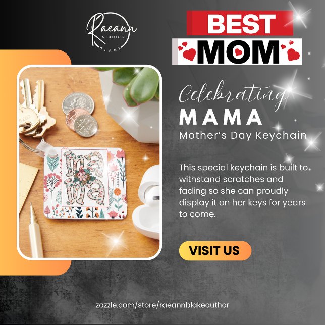 Speciella nyckelkedjan mors dag nyckelring (Skapare uppladdad)