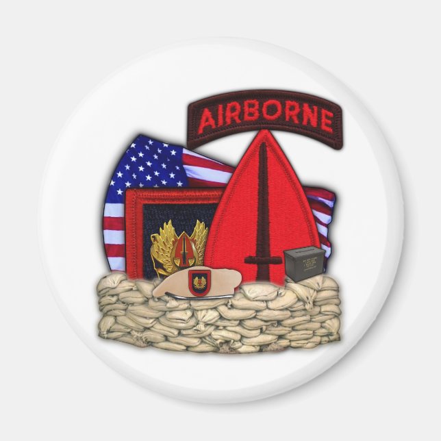 speciella operationsbefäl, veteraner Magnet (Framsidan)