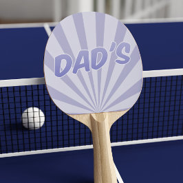 Speciella Pappa Blue Sunburst Ping Pong Paddle Pingisracket