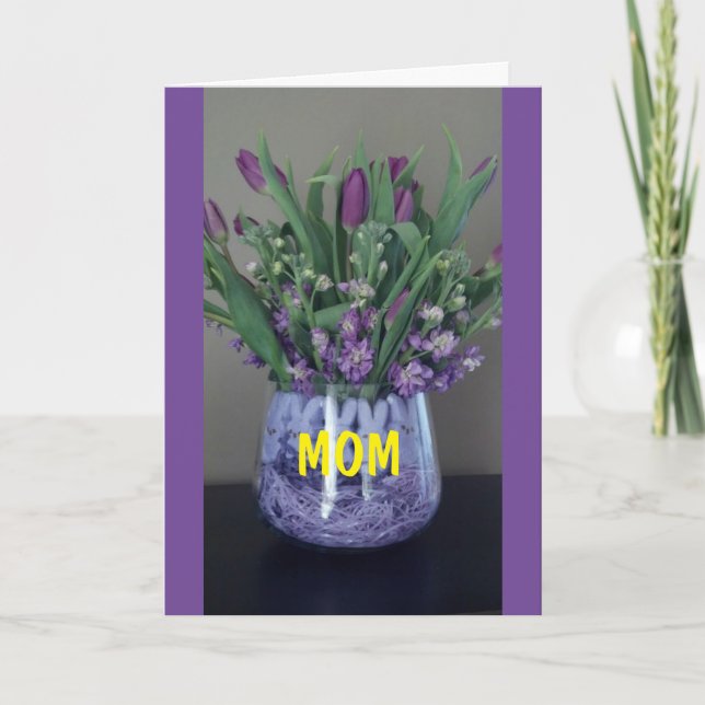 **SPECIELLA PÅSK-ÖNSKEMÅL TILL MITT MAMMA**-KORT HELGKORT (Framsida)