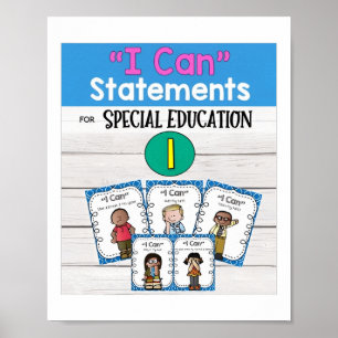 Speciella Påstående Poster