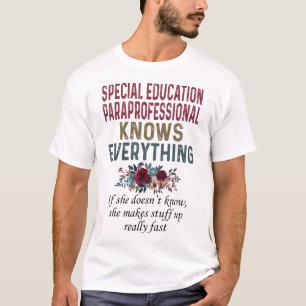 Speciella pedagogiska komparativa kunskaper t shirt