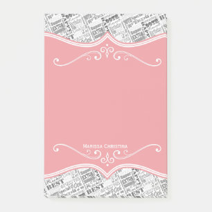 Speciella Personliger för 90:e Födelsedagsfest Post-it Block