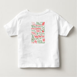 Speciella Småbarn Toppar för nyår och jul! T Shirt