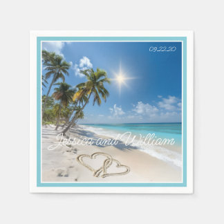 Speciella sommaren Bröllop Pappersservett