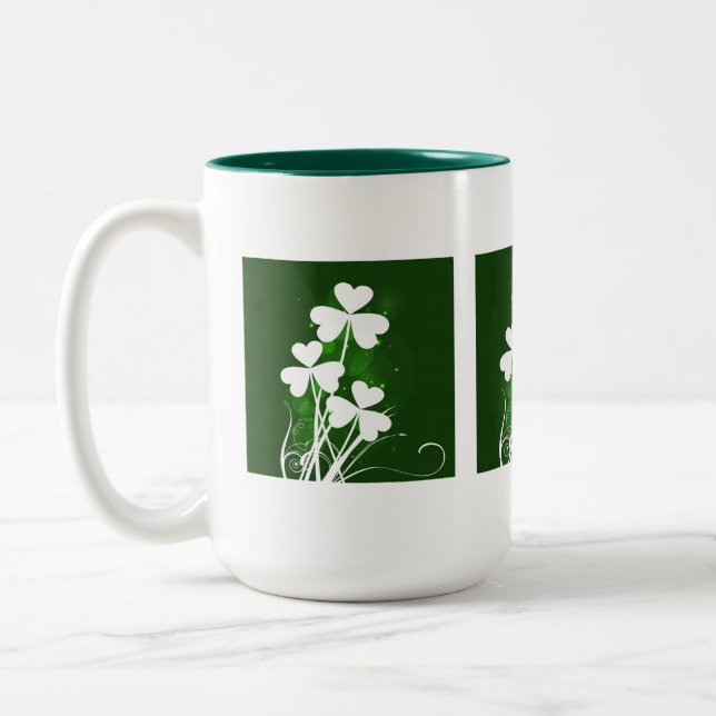 Speciella St. Patrick's Day Coffee Mugg - 15 oz. (Vänster)