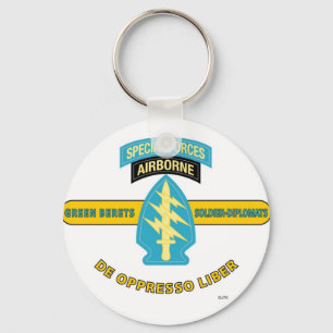 SPECIELLA STYRKOR LUFTBORNE "DE OPPRESSO LIBER" NYCKELRING