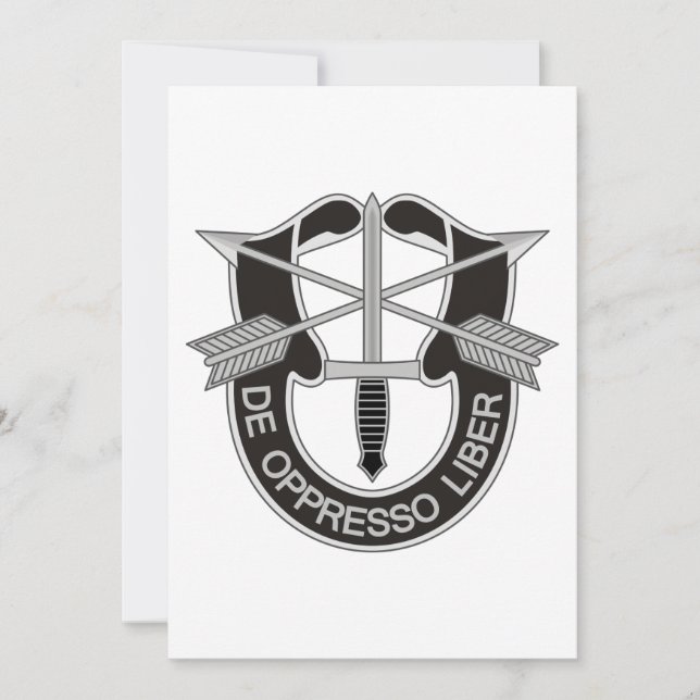 Speciella styrkor SF De Oppresso Liber (Framsida)