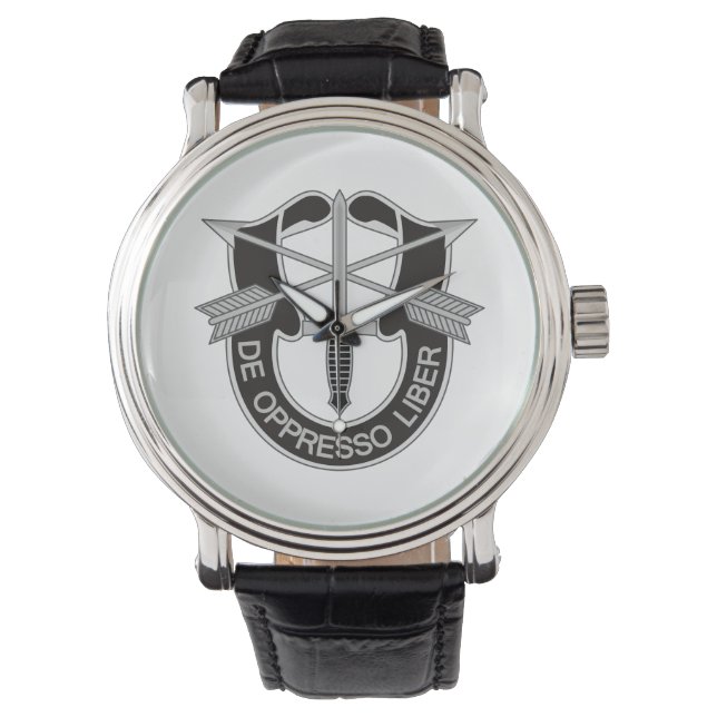 Speciella styrkor SF De Oppresso Liber Armbandsur (Framsida)