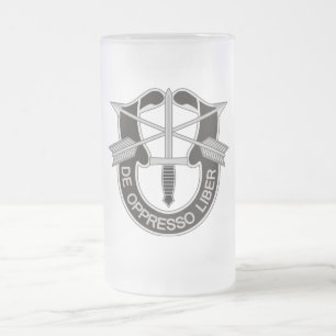 Speciella styrkor SF De Oppresso Liber Frostat Ölglas